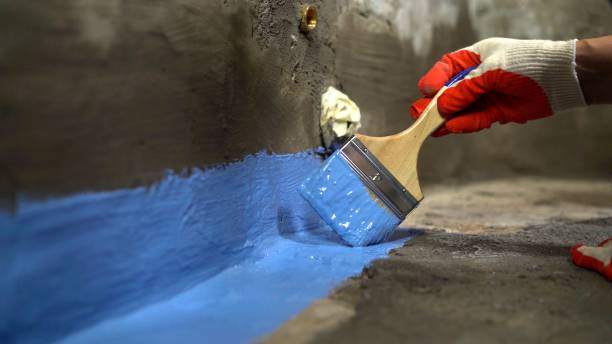 SJ Waterproofing Pros commercial waterproofing team near Sayreville, NJ